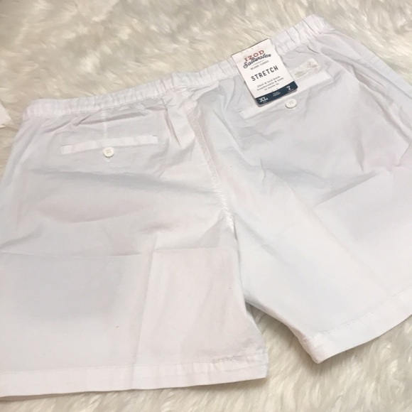 𝅺NWT Men’s Izod saltwater stretch 7 inch chino shorts size XL - Picture 14 of 15